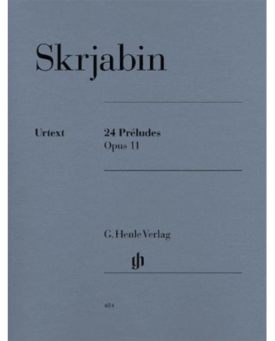 24 Preludes Op. 11 SCRIABINE ALEXANDER