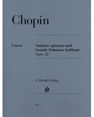 Andante Spinato And Grande Polonaise Brillante E Flat Major Op. 22 CHOPIN FREDERIC