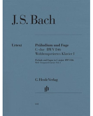 Prelude And Fugue C Major (From The Well-Tempered Clavier Part I) Bwv 846 BACH JOHANN SEBASTIAN