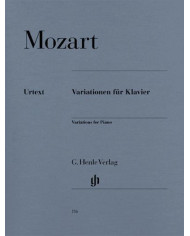 Piano Variations MOZART WOLFGANG AMADEUS