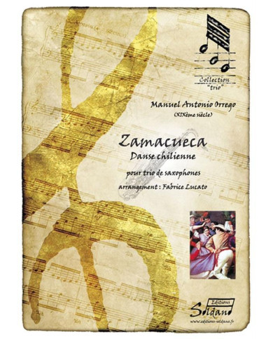 Zamacueca [Alto X2, Tenor] ORREGO-SALAS JUAN