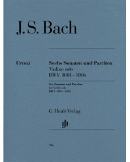 Sonatas And Partitas Bwv 1001-1006 For Violin Solo (Notated And Annotated Version) BACH JOHANN SEBASTIAN