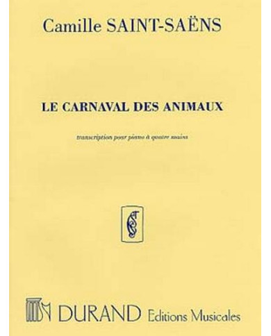 Carnaval Animaux 4 Ms SAINT-SAENS CAMILLE