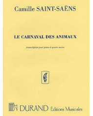 Carnaval Animaux 4 Ms SAINT-SAENS CAMILLE
