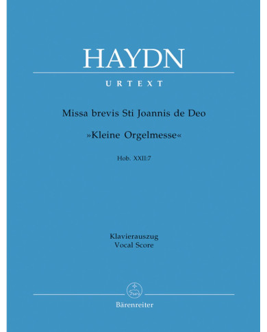 Missa Brevis St. Joannis De Deo – Kleine Orgelmesse HAYDN JOSEPH