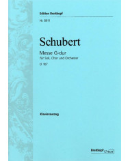 Messe G-Dur D 167 SCHUBERT FRANZ