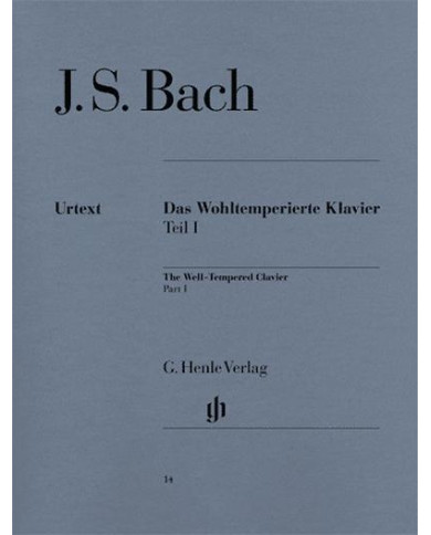 Well-Tempered Clavier Bwv 846-869, Part I BACH JOHANN SEBASTIAN