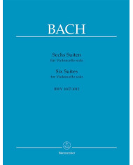 6 Suiten Für Violoncello Solo BACH JOHANN SEBASTIAN