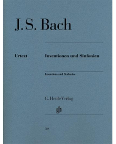 Inventions And Sinfonias BACH JOHANN SEBASTIAN