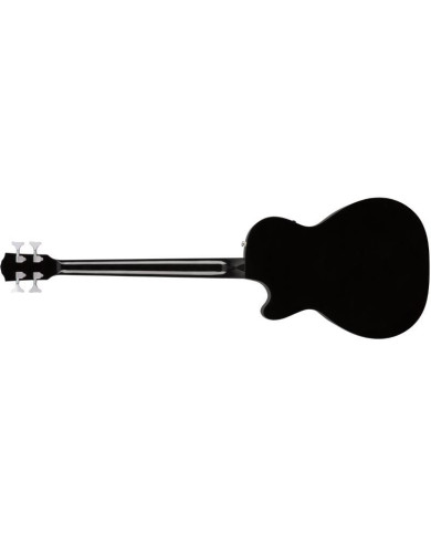 Fender - Basse Acoustique CB-60SCE, touche en laurier, noire