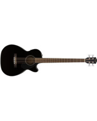 Fender - Basse Acoustique CB-60SCE, touche en laurier, noire