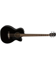 Fender - Basse Acoustique CB-60SCE, touche en laurier, noire