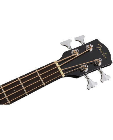 Fender - Basse Acoustique CB-60SCE, touche en laurier, noire