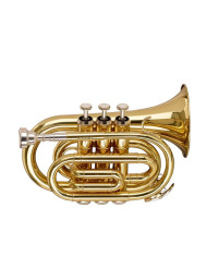 Stagg - Trompette de poche en Sib TR245S