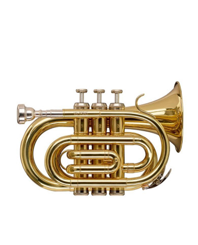 Stagg - Trompette de poche en Sib TR245S