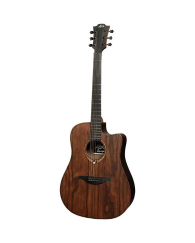 Lag - Guitare Electro Acoustique Dreadnought Pan-Coupé Électro
