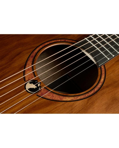 Lag - Guitare Electro Acoustique Dreadnought Pan-Coupé Électro