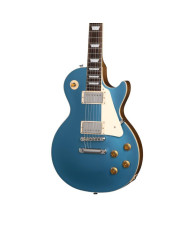 Gibson - Guitare Electrique Les Paul Standard 50s Plain Top Pelham Blue Top