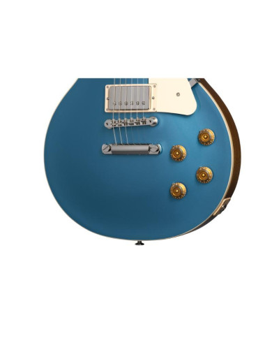 Gibson - Guitare Electrique Les Paul Standard 50s Plain Top Pelham Blue Top