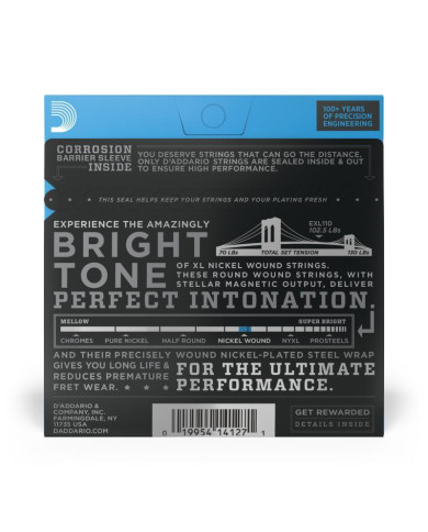 D'ADDARIO EXL110 - REGULAR LIGHT