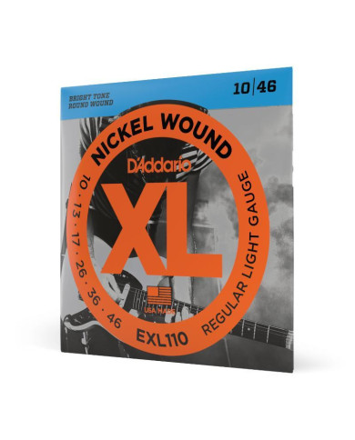 D'ADDARIO EXL110 - REGULAR LIGHT