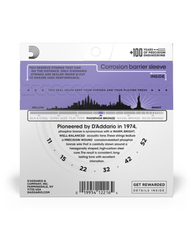 D'ADDARIO EJ26 - CUSTOM LIGHT 11-52