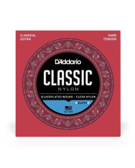 D'Addario Cordes d'étude pour guitare classique D'Addario EJ27H, Hard