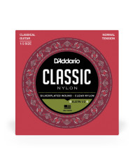D'Addario Cordes d'étude pour guitare classique 1/2 D'Addario EJ27N, Normal