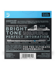 D'Addario - Cordes en nickel pour guitare électrique D'Addario EXL120-3D, Super Light, 9-42, 3 Jeux