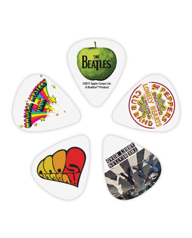 D'Addario Médiators Beatles par D'Addario, Albums, pack de 10, Medium