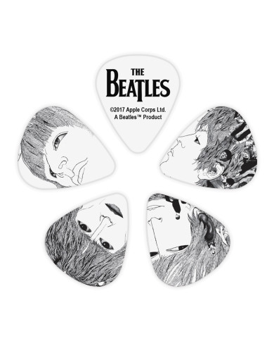 D'Addario Médiators Beatles par D'Addario, Revolver, pack de 10, Medium