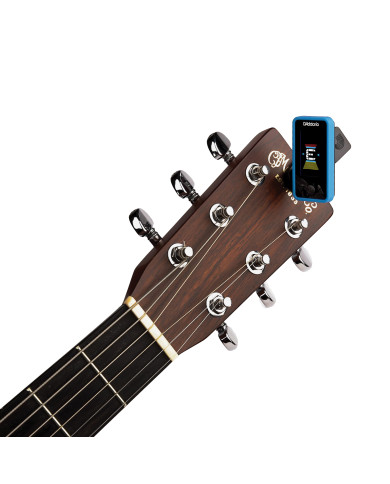 Accordeur à pince Eclipse, bleu, par D'Addario