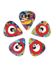 Médiators Medium pour guitare 50e anniversaire Yellow Submarine D'Addario