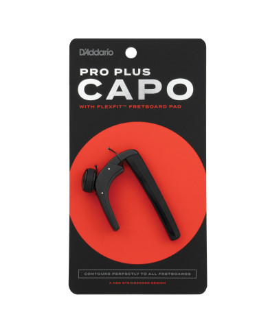 Capodastre D'Addario Pro Plus, noir