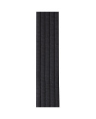 Sangle D'Addario Auto Lock pour guitare, motif Black Padded Stripes
