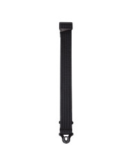 Sangle D'Addario Auto Lock pour guitare, motif Black Padded Stripes