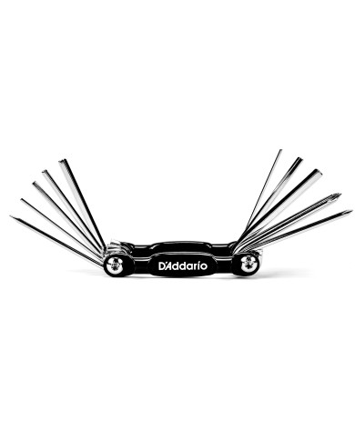 Outil multifonction pour guitare / basse, par D'Addario