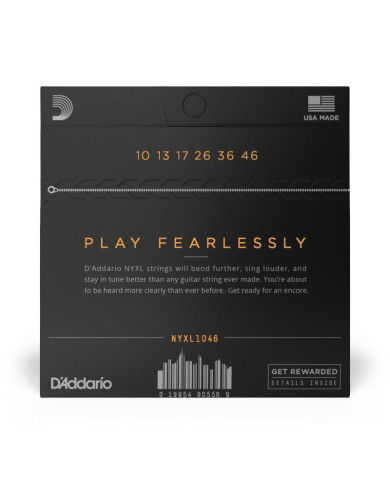 D'ADDARIO NYXL1046 - REGULAR LIGHT 10-46