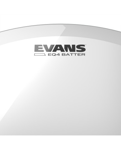 EVANS Peau de grosse caisse EVANS EQ4 transparente, 22 pouces