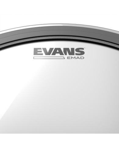 EVANS Peau de grosse caisse EVANS EMAD transparente, 18" pouces