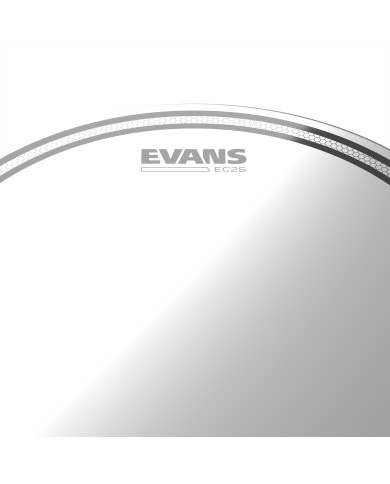 EVANS Peau de grosse caisse EVANS EC2 sablée, 12 pouces