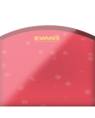 Peau de frappe pour caisse claire 14" EVANS Hydraulic rouge sablée