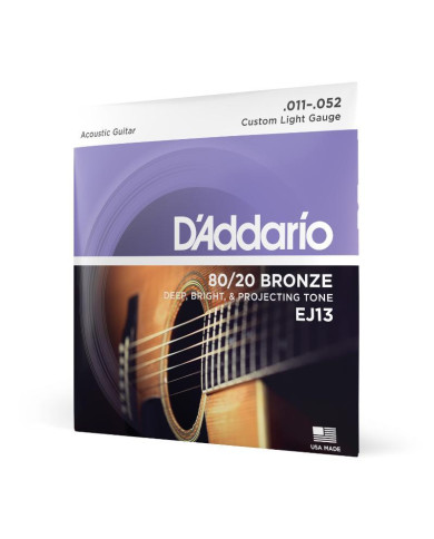 D'ADDARIO EJ26 - CUSTOM LIGHT 11-52