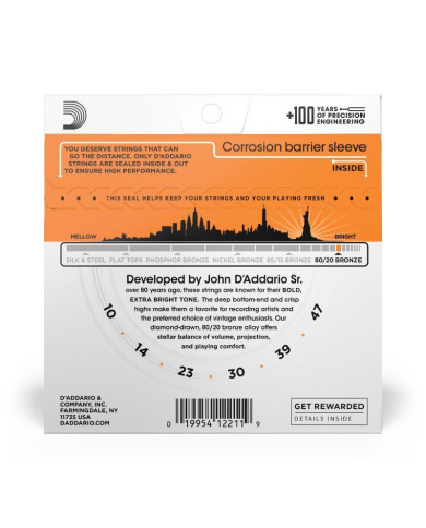 D'ADDARIO EJ26 - CUSTOM LIGHT 11-52