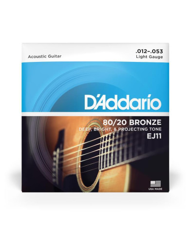 D'ADDARIO EJ26 - CUSTOM LIGHT 11-52