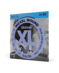 D'ADDARIO EXL116 - MED TOP/ HEAVY BTM 11-52