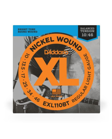 D'ADDARIO EXL110BT - REGULAR LIGHT 10-46