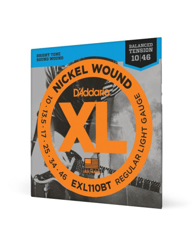 D'ADDARIO EXL110BT - REGULAR LIGHT 10-46