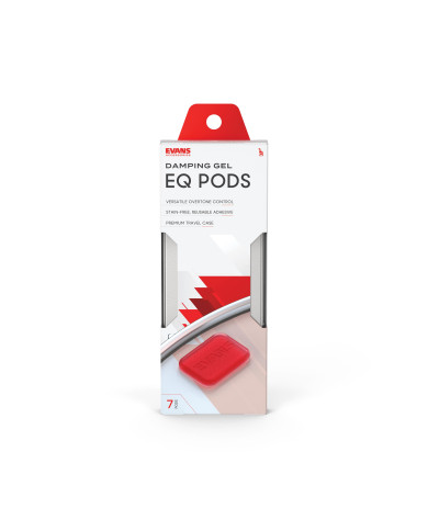 Atténuateurs d'harmoniques en gel pour batterie EVANS EQ Pods