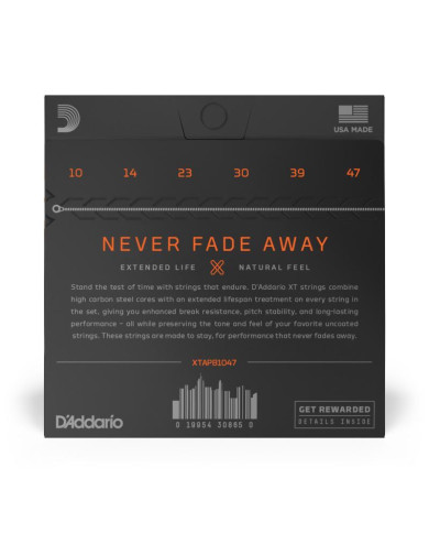 D'ADDARIO XTAPB1047 - EXTRA LIGHT